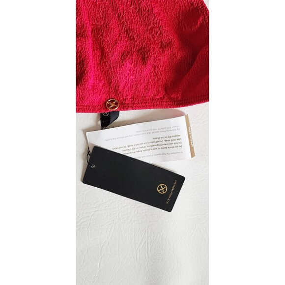 Vix Paula Hermanny Ibiza Triangle Top S & Bikini bottom M set  Cherry Firenze - Picture 6 of 11